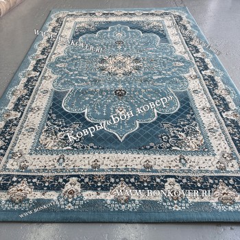 Турецкий Ковер Для гостиной New дизайн 82 Синий